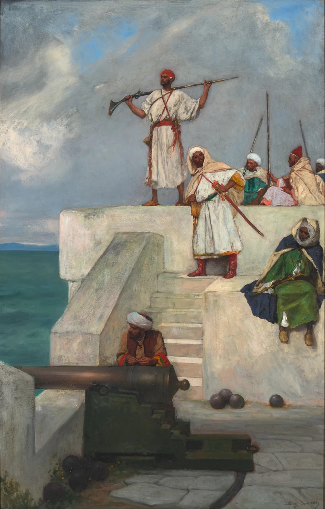 Jean - Joseph Benjamin, Constant, I soldati del Pascià, 1880, Rhode Island School of Design Museum